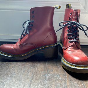 Ox Blood 8 Hole Dr. Martens